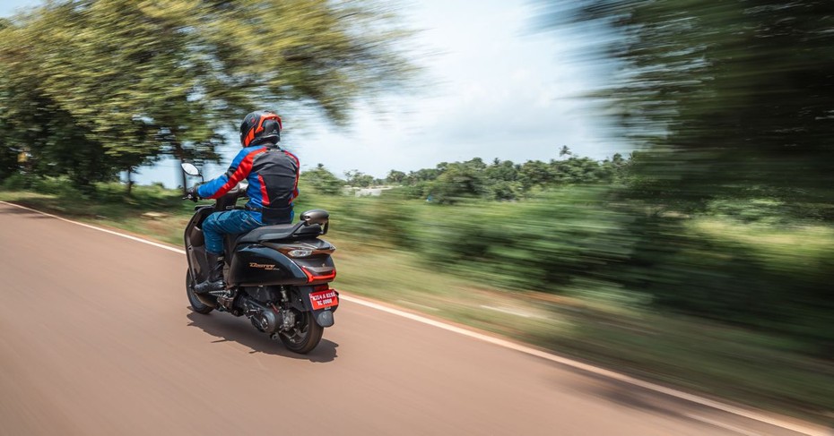 Hero Destini 125 Rear View