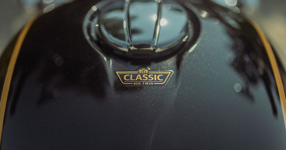 Royal Enfield Classic 650 Black Chrome Tank