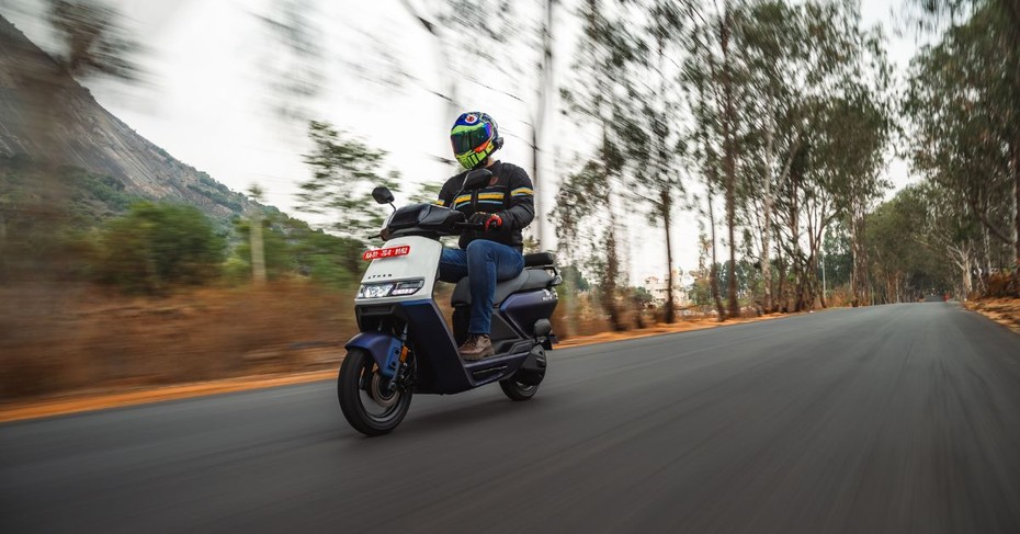 Ather Rizta Rider Shot