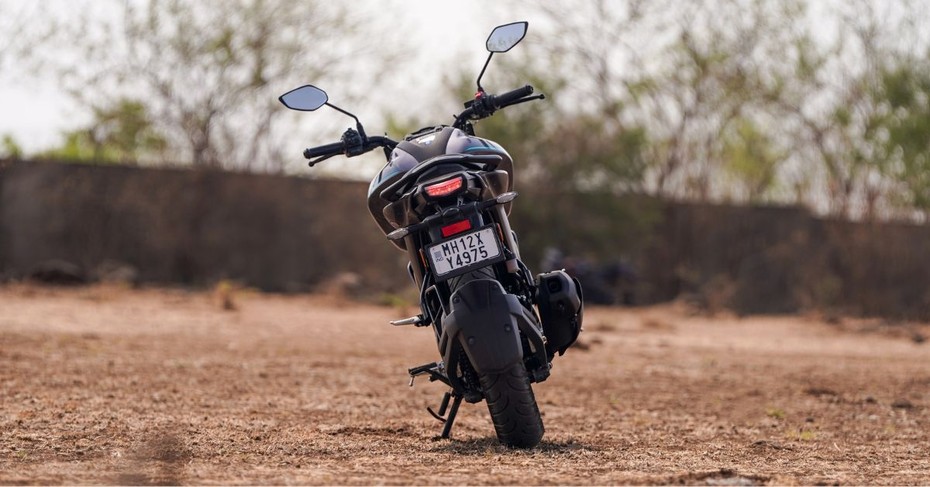 Yamaha FZ-S Fi Hybrid Rear Shot