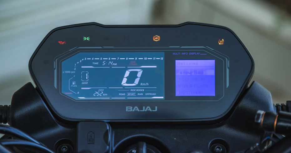 Bajaj Pulsar NS400Z Console Bajaj Pulsar NS400Z Console