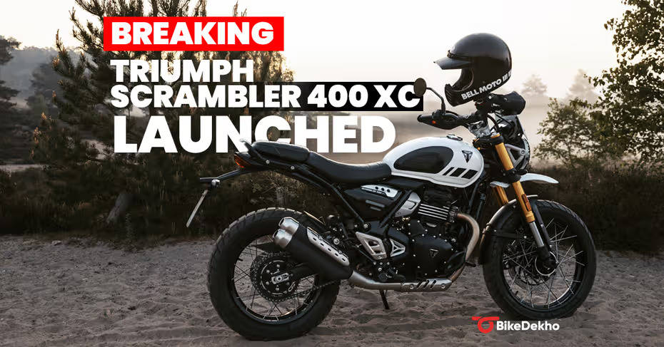 2025 Triumph Scrambler 400 XC Launched 