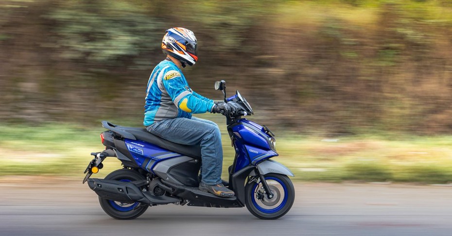 Yamaha RayZR Fi Hybird Handling And Ride Quality