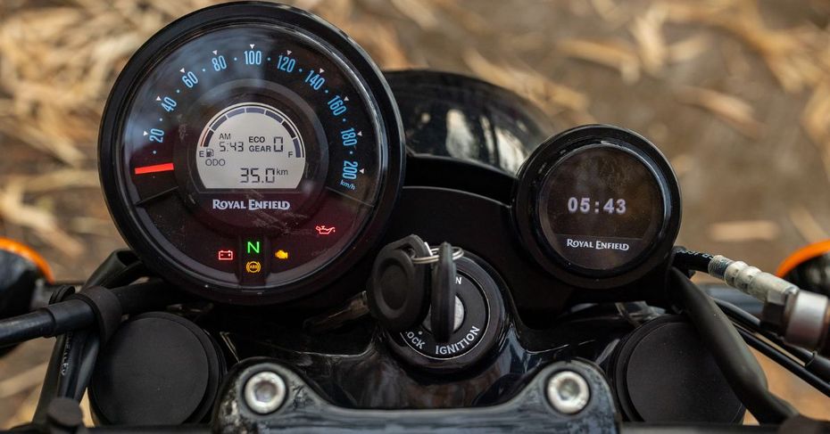 Royal Enfield Shotgun 650 Console