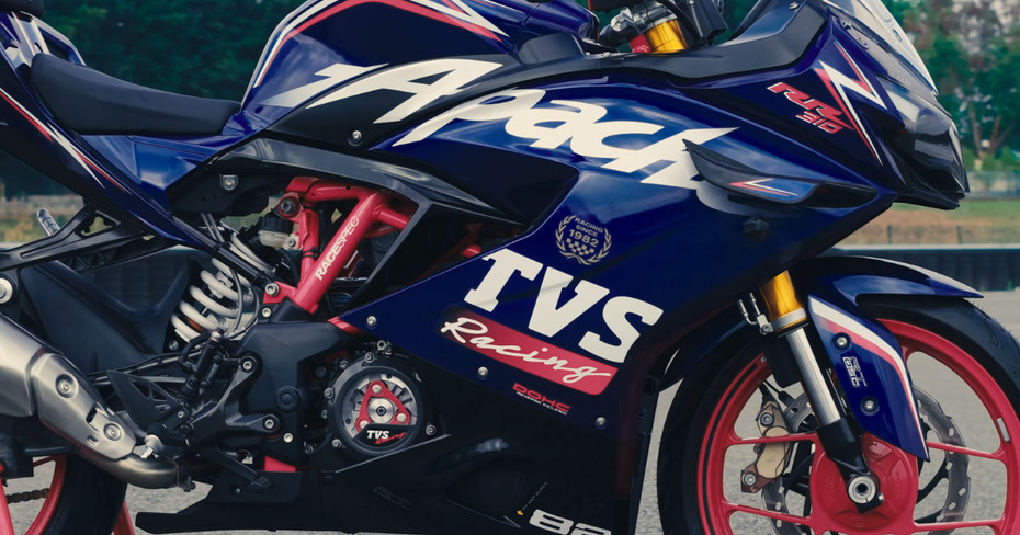 TVS Apache RR 310 Sepang Blue