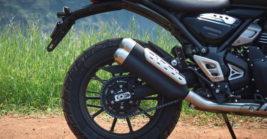 Triumph Scrambler 400 X Exhaust Triumph Scrambler 400 X Exhaust