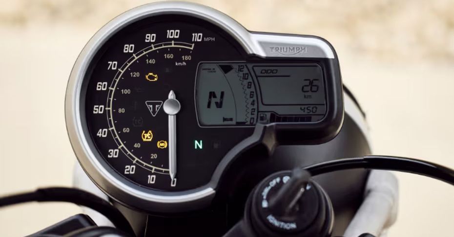 Triumph Scrambler 400 X Console Triumph Scrambler 400 X Console