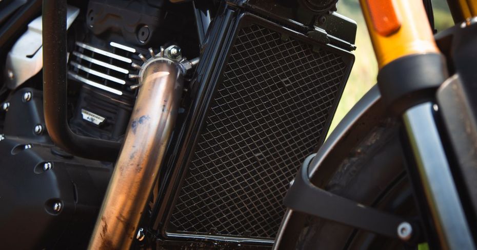 Triumph Scrambler 400 X Radiator Triumph Scrambler 400 X Radiator
