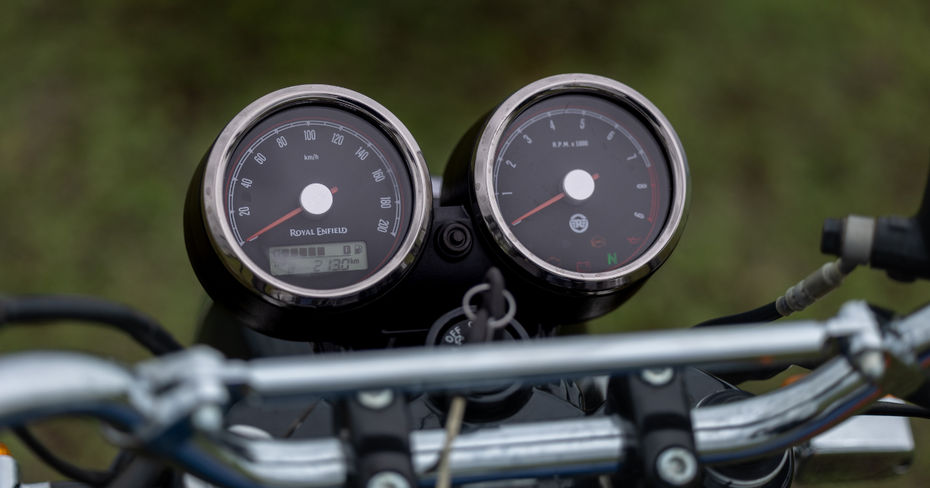 Royal Enfield Interceptor 650 Instrument Console