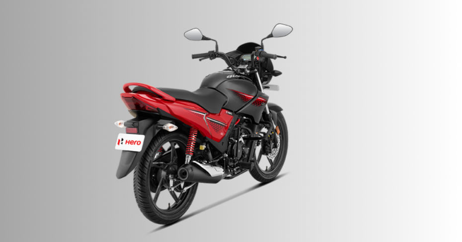 Hero Glamour Black Sports Red Hero Glamour Black Sports Red