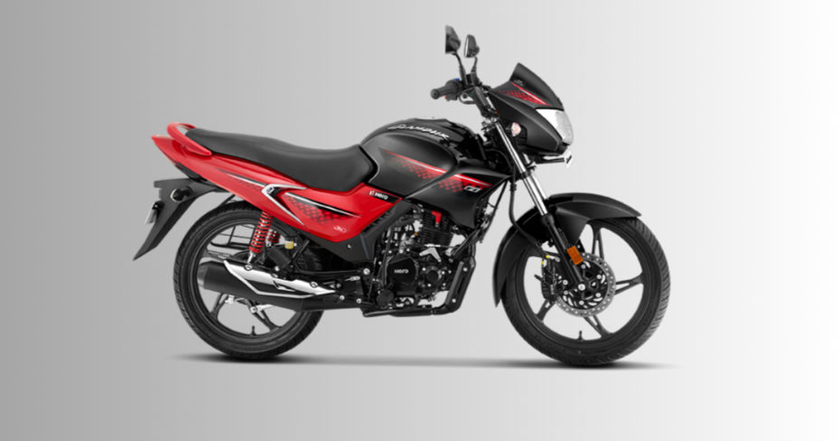 Hero Glamour Black Metallic Red Hero Glamour Black Metallic Red