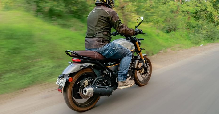 TVS Ronin Riding Shot
