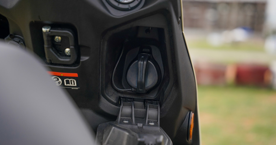 Suzuki e-Access Charging Port