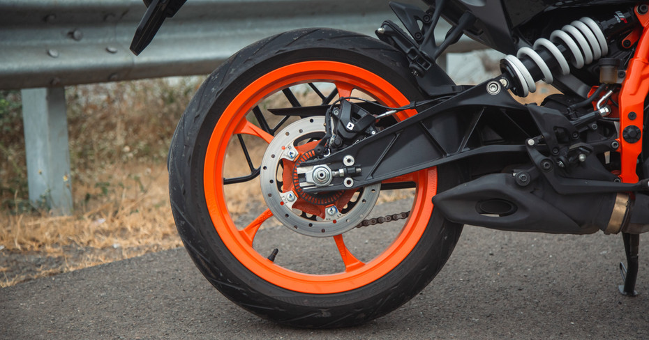 KTM 390 Duke Atlantic Blue Rear Alloy Wheel