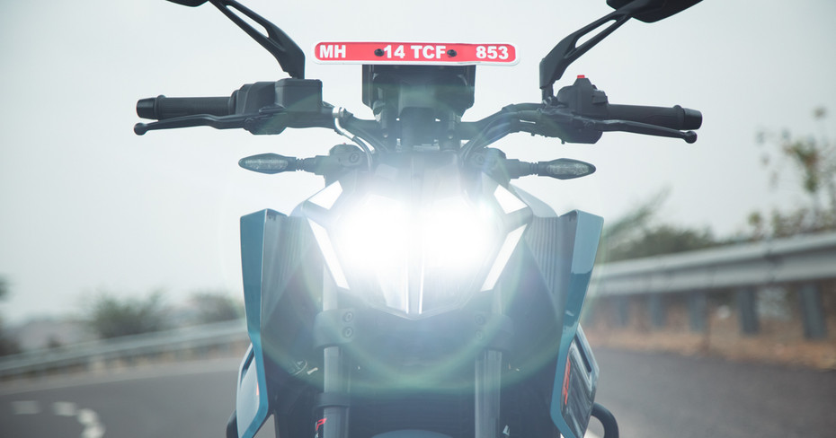 KTM 390 Duke Atlantic Blue LED Headlight