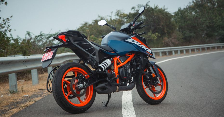 KTM 390 Duke Atlantic Blue