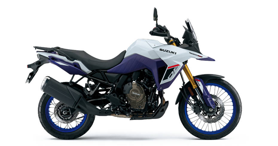 2025 Suzuki V-Strom 800DE Pearl Tech White