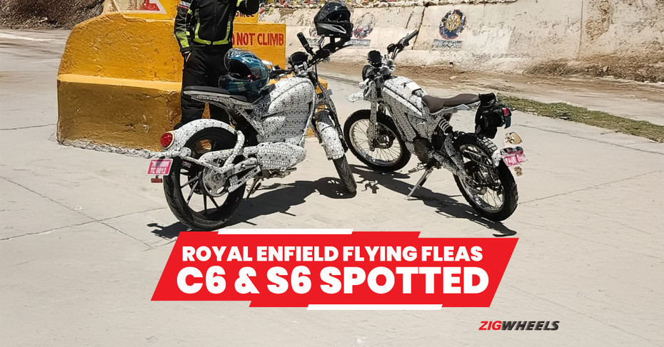 Royal Enfield Flying Flea C6 And S6 Spotted Testing
