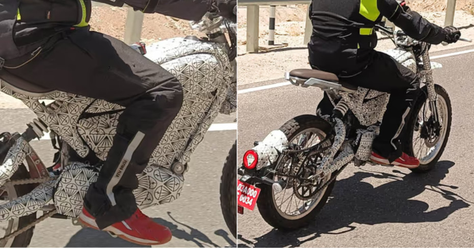 Royal Enfield Flying Flea S6 Spotted Testing