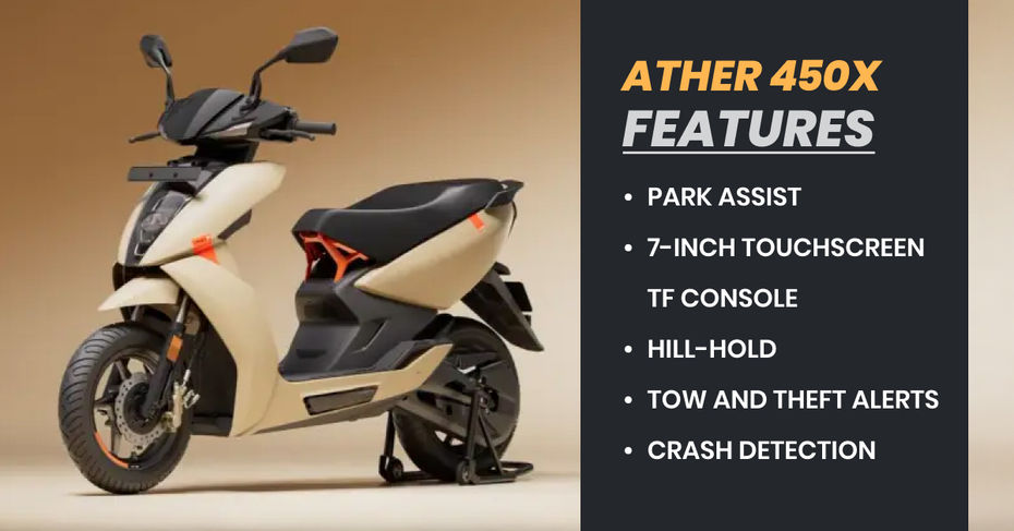 Ather 450X Features Ather 450X Features