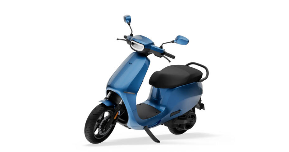 Ola S1 Pro Plus Front Shot Blue Colour