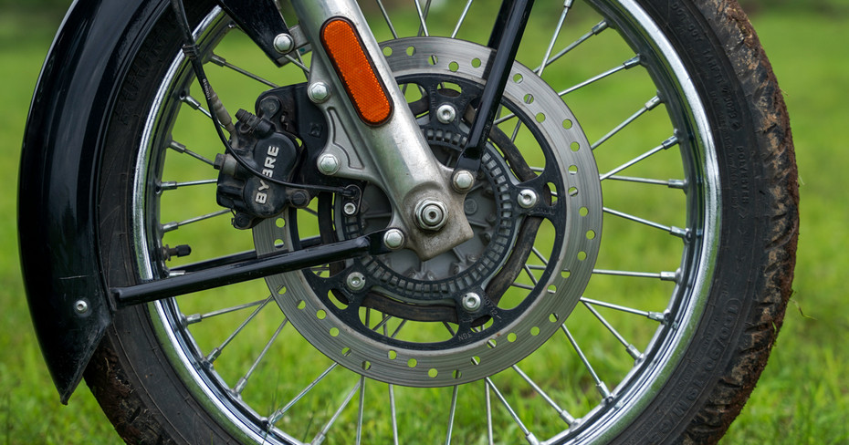 Royal Enfield Bullet 350 Front Disc Brake Royal Enfield Bullet 350 Front Disc Brake