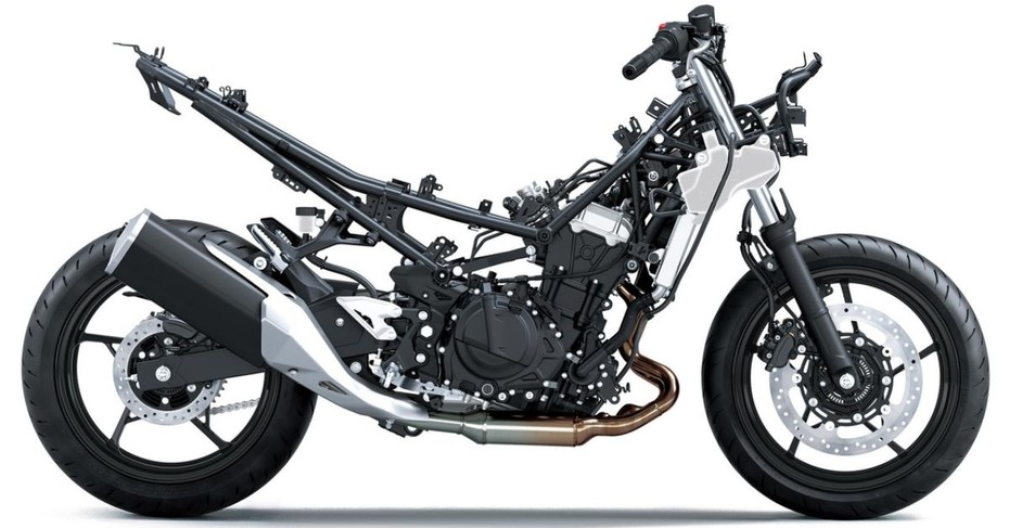 Kawasaki Ninja 500 Underpinnings