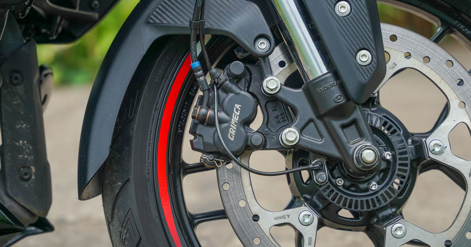 2025 Bajaj Pulsar NS400Z Front Brake Caliper 2025 Bajaj Pulsar NS400Z Front Brake Caliper