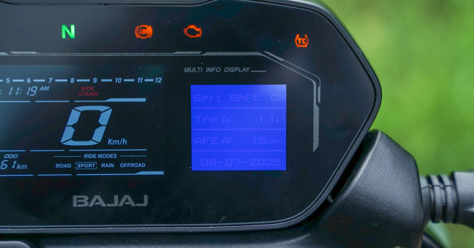 2025 Bajaj Pulsar NS400Z Instrument Console 2025 Bajaj Pulsar NS400Z Instrument Console