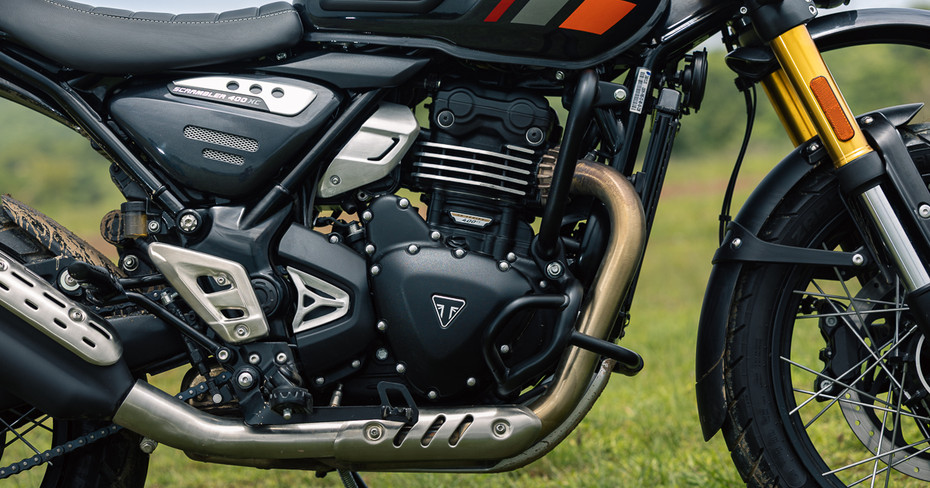 Triumph Scrambler 400 XC Engine
