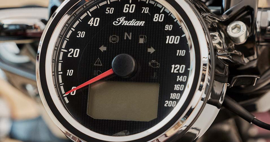 Indian Scout Instrument Console