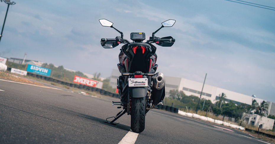2025 TVS Apache RTR 310 Rear 2025 TVS Apache RTR 310 Rear