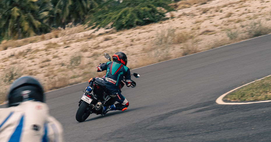 2025 TVS Apache RTR 310 Rear Cornering Shot 2025 TVS Apache RTR 310 Rear Cornering Shot