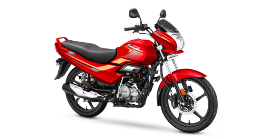 Hero Super Splendor Red Colour
