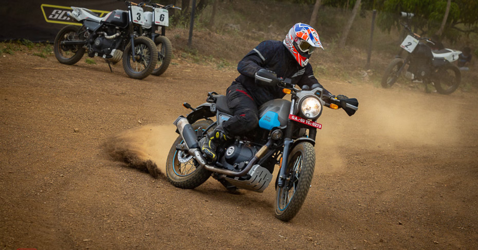 Royal Enfield Scram 411 Offroading