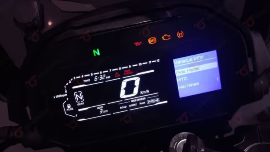 Bajaj Dominar 400 Instrument Console