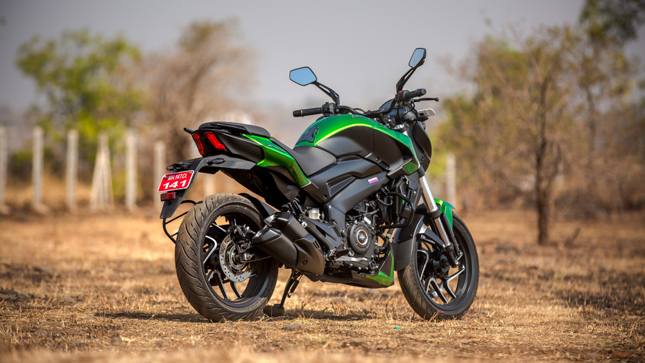 Bajaj Dominar 400 Rear Profile