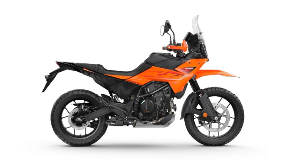KTM 390 Adventure X Side Profile KTM 390 Adventure X Side Profile