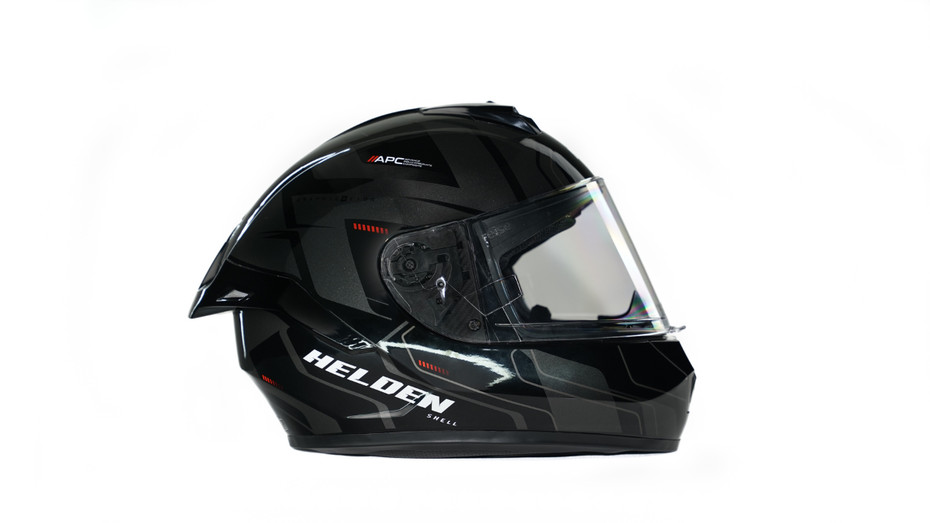 Reise Helden Helmet Side Profile Reise Helden Helmet Side Profile
