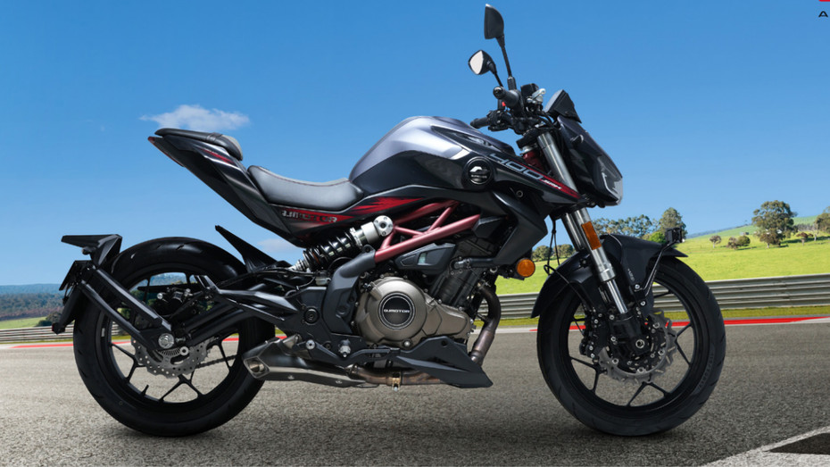 QJMotor SRK 400 Side Profile QJMotor SRK 400 Side Profile