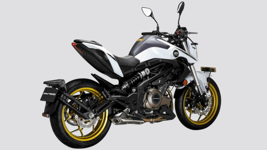 QJMotor SRK 400 Rear Profile QJMotor SRK 400 Rear Profile