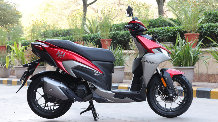 Hero Xoom 125 Side Profile Hero Xoom 125 Side Profile