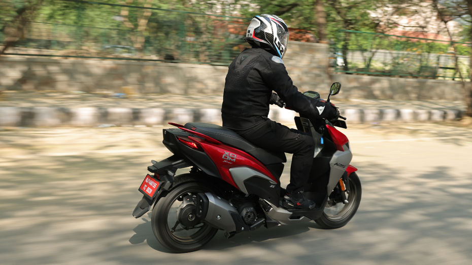 Hero Xoom 125 Riding Shot Hero Xoom 125 Riding Shot