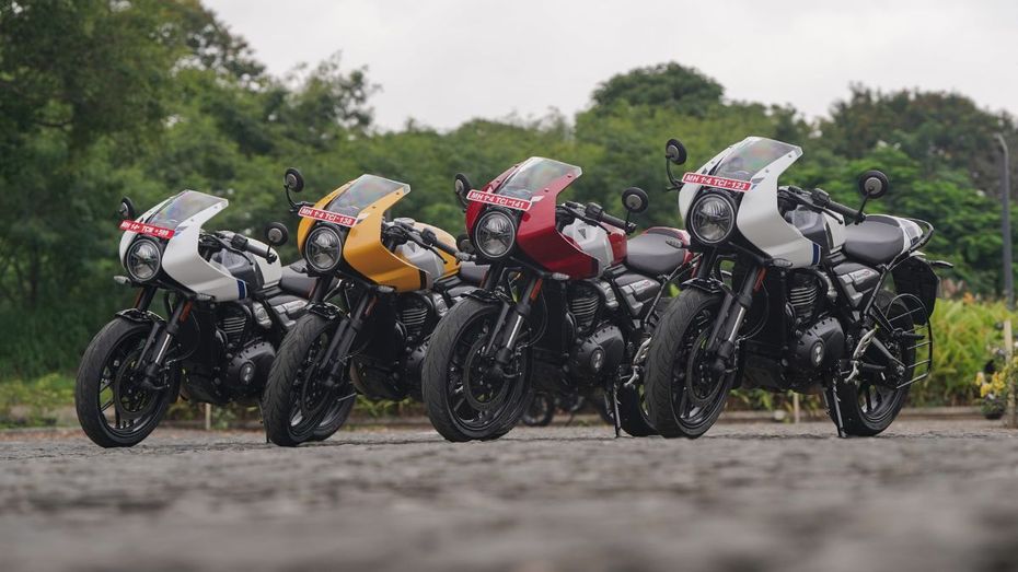 Triumph Thruxton 400 Colours