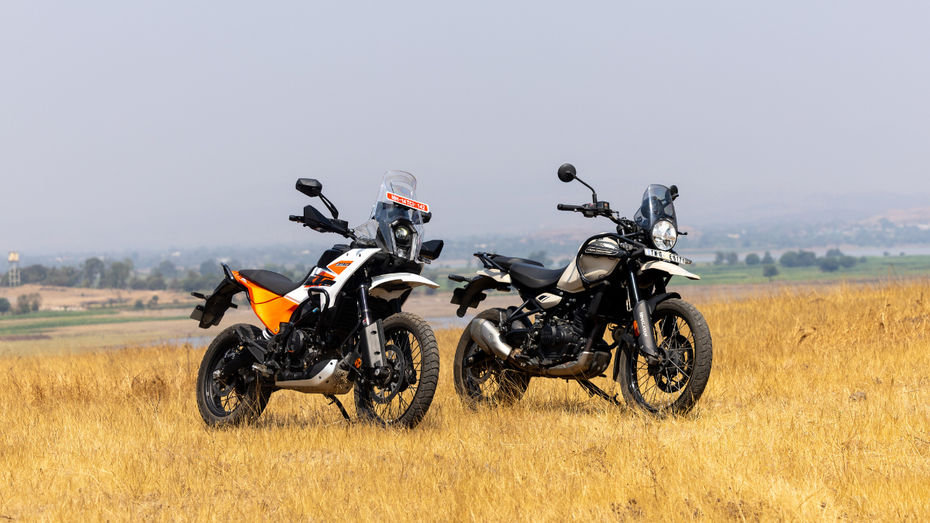 KTM 390 Adventure & Royal Enfield Himalayan 450 