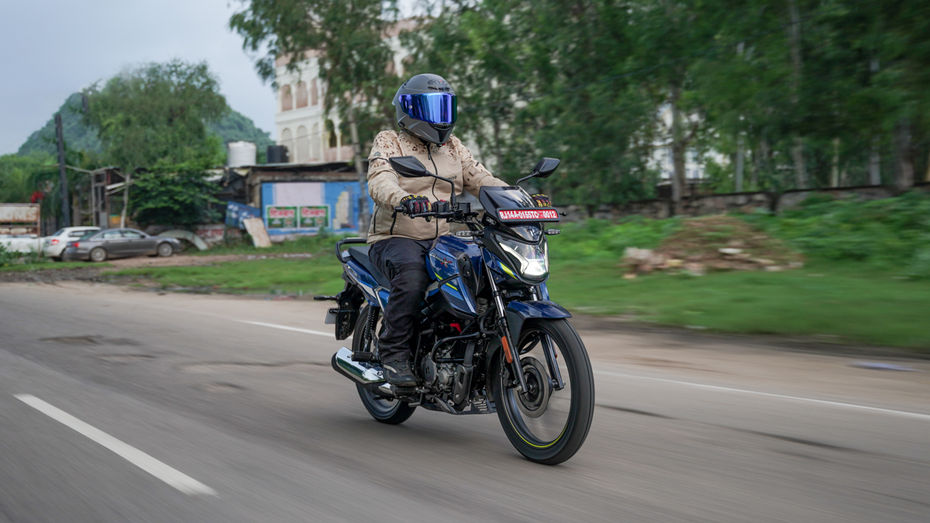 Hero Glamour X 125 Riding Shot