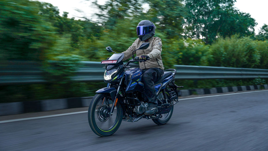 Hero Glamour X 125 Highway Riding Shot