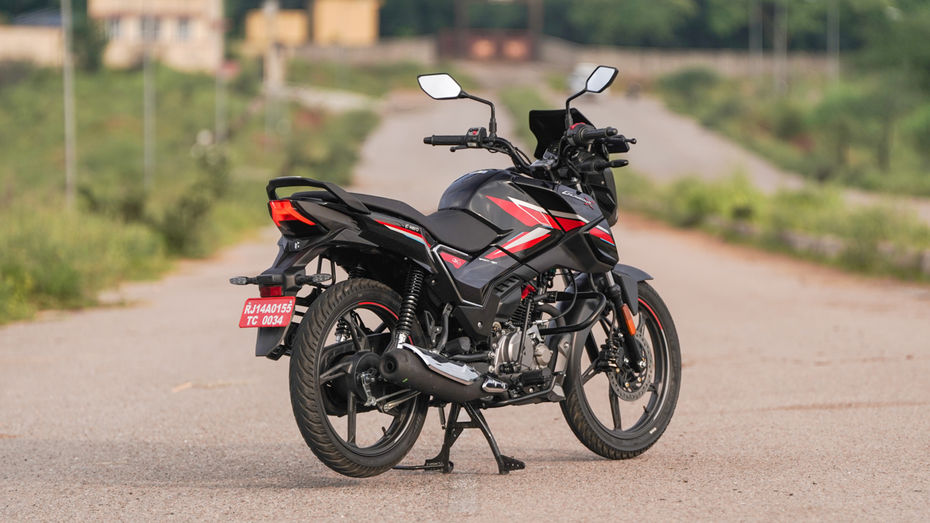Hero Glamour X 125 Rear Profile