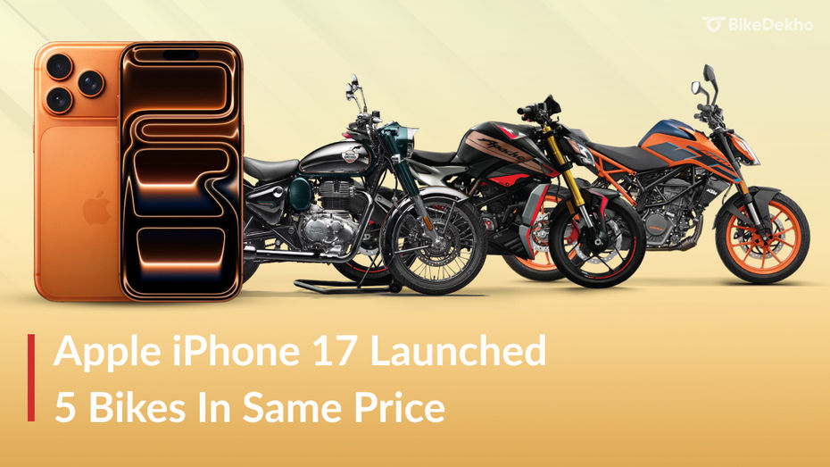 Top 5 Bikes You Can Buy For The Price Of An Apple iPhone 17 Pro Max Top 5 Bikes You Can Buy For The Price Of An Apple iPhone 17 Pro Max