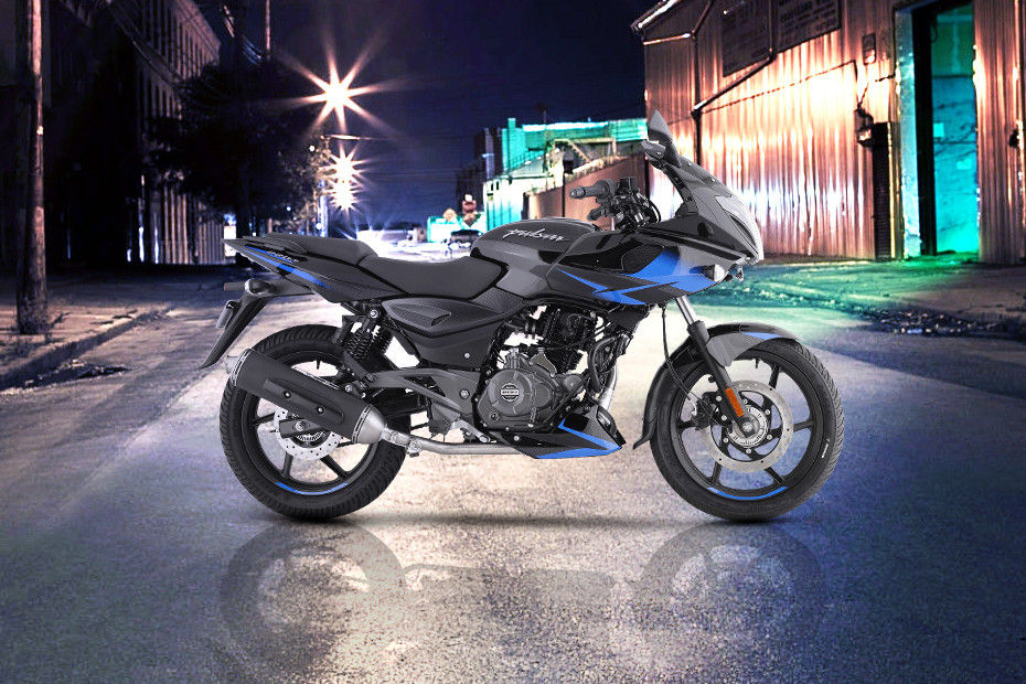 Right Side View of Pulsar 220 F